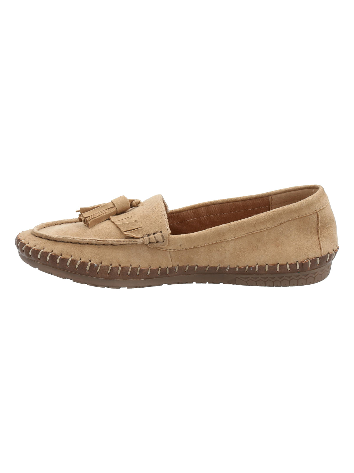 Slip On Cuero Mujer Pavia Café Rockford