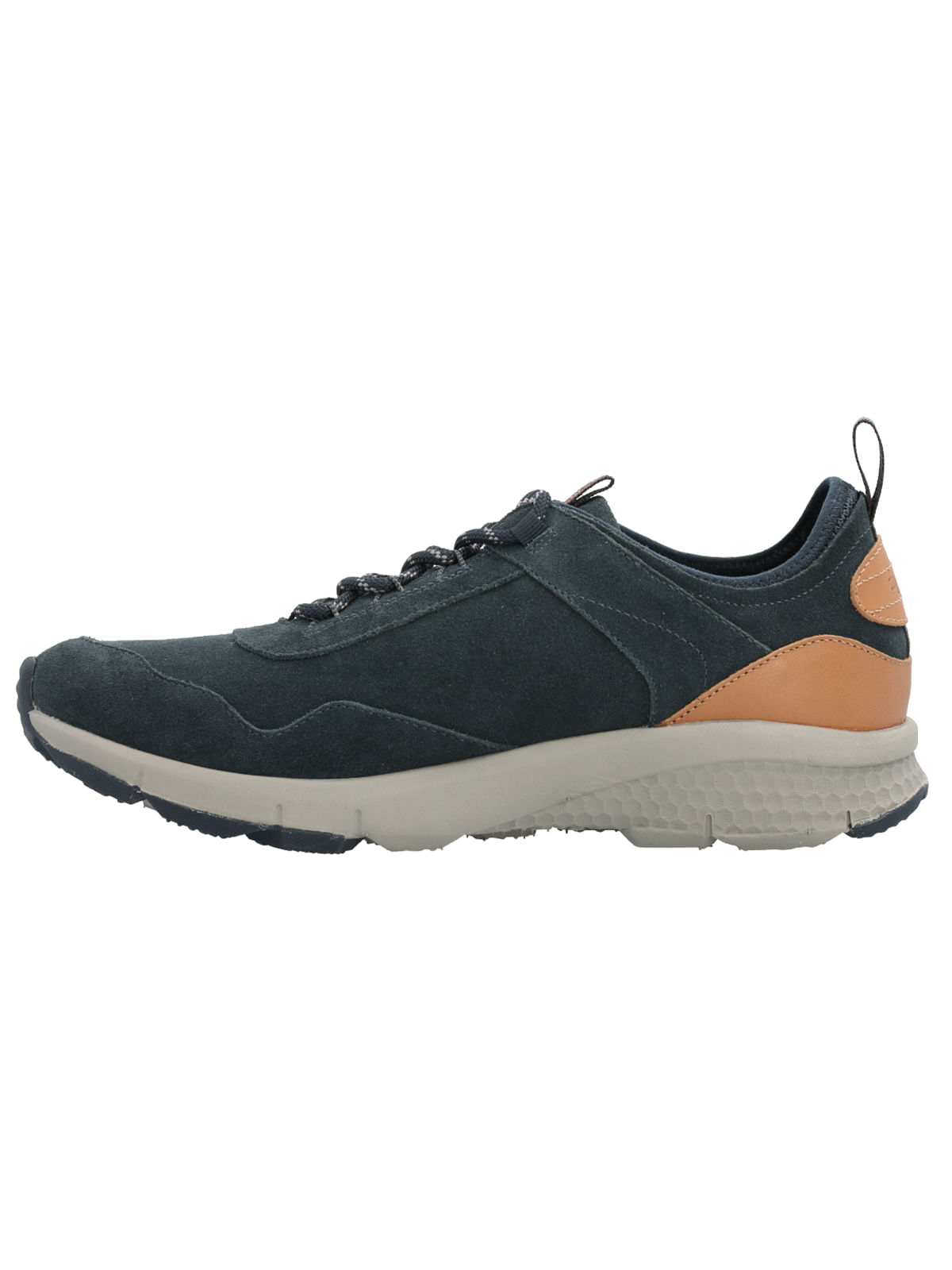 Zapatilla Cuero Hombre Shire Azul Rockford