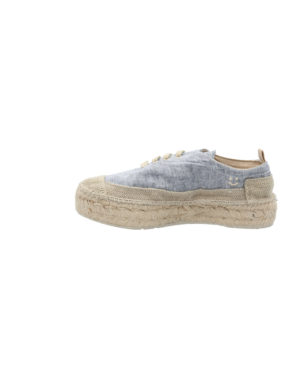 Zapatilla Algodón Orgánico Mujer Pisa Azul Rockford