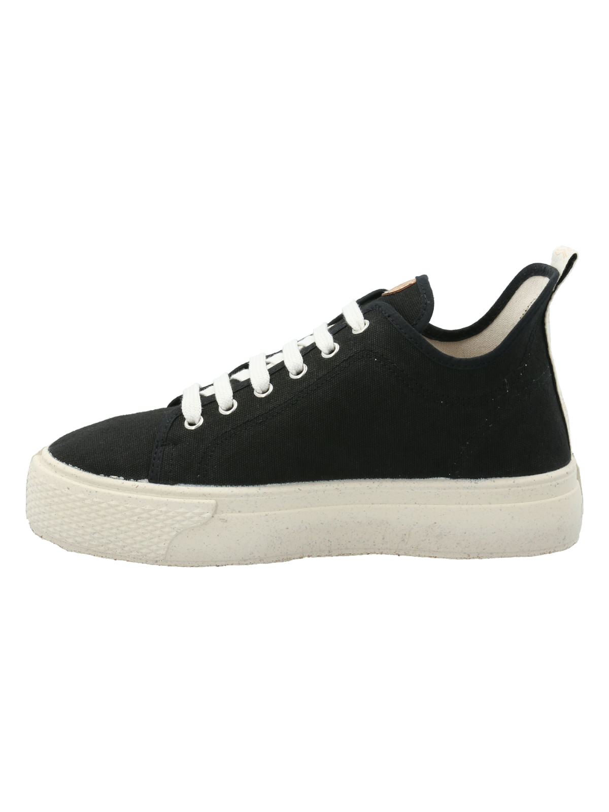 Zapatilla Algodón Orgánico Mujer Verona Negro Rockford