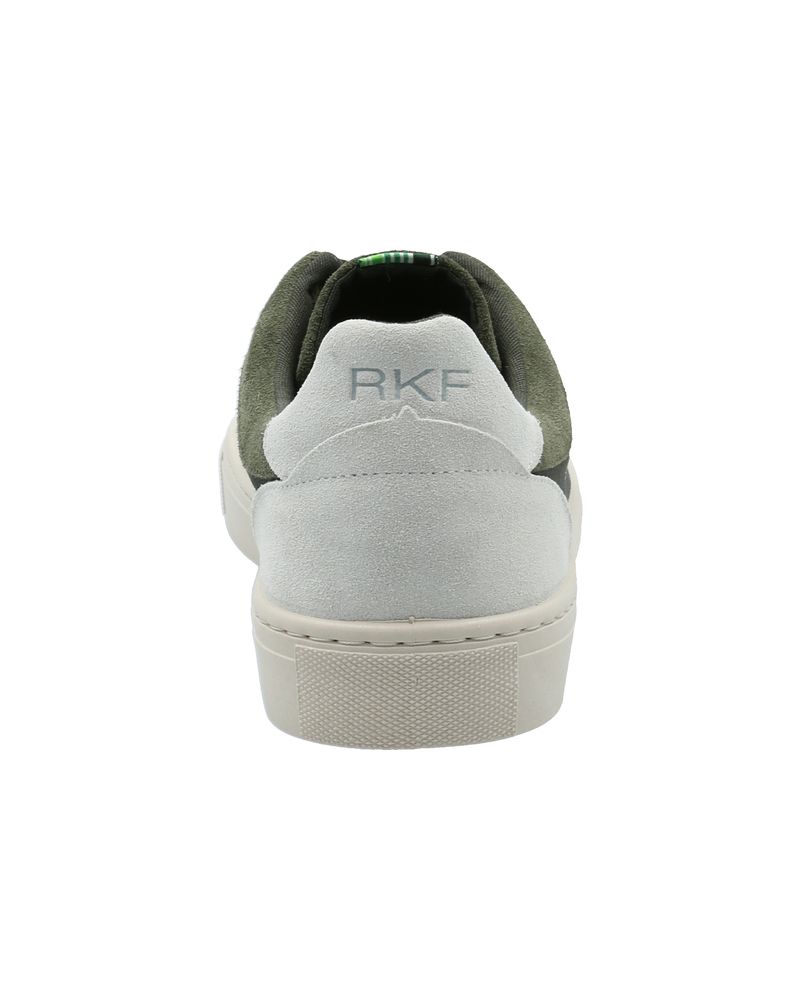 Zapatilla Cuero Hombre Tifon Verde Rockford