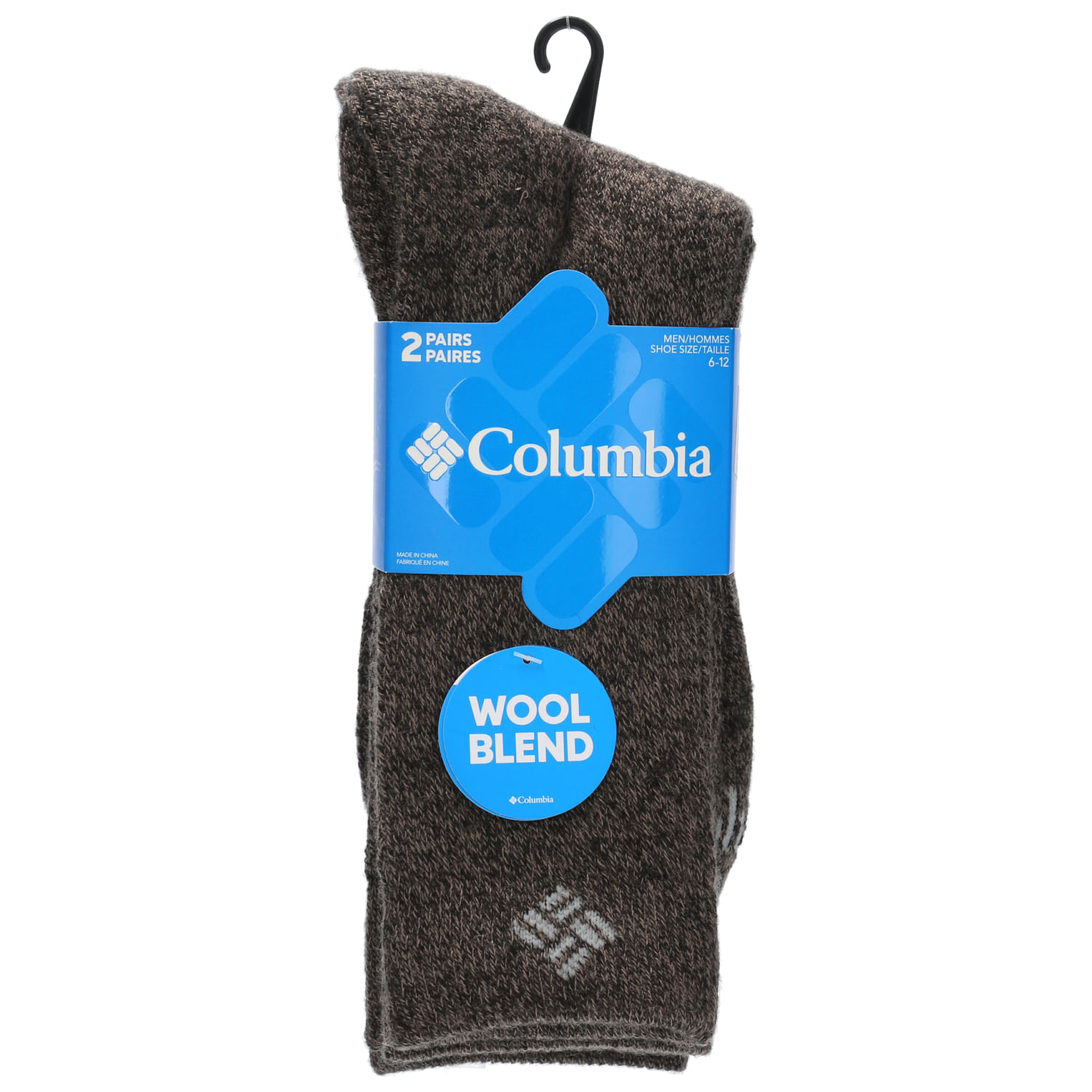 Calcetin Hombre Wool Crew 2PR Columbia