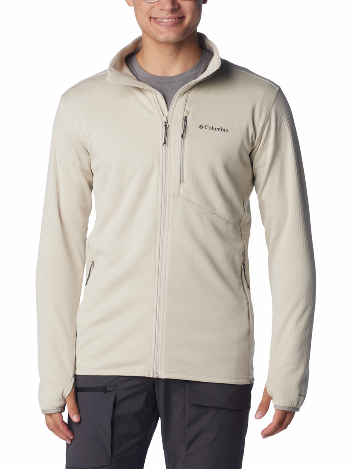 Polar Hombre Park View Full Zip Gris Columbia