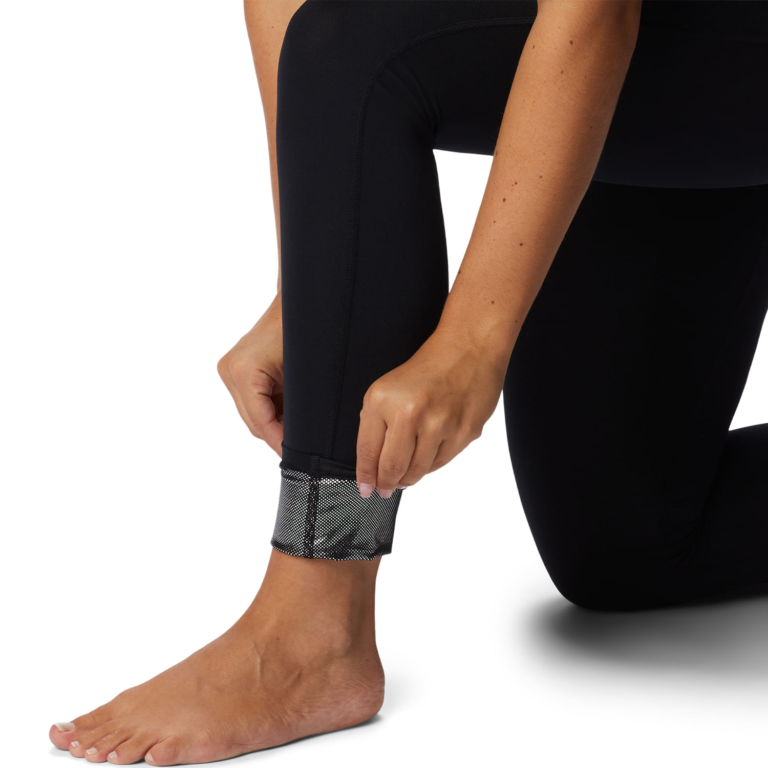 Primera Capa Pantalón Mujer Midweit Stretch Tight Negro Columbia