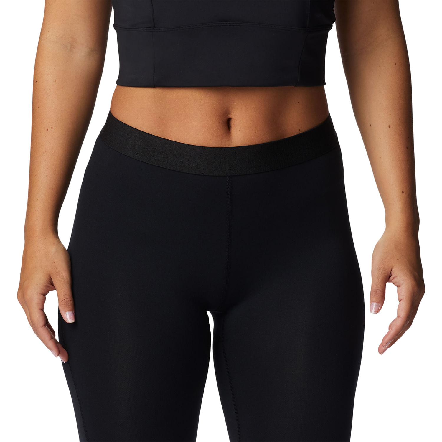 Primera Capa Pantalón Mujer Midweit Stretch Tight Negro Columbia