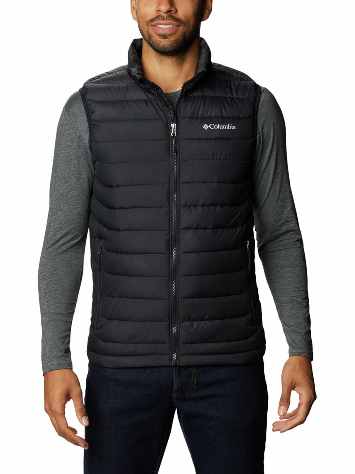 Parka Sin Mangas Hombre Powder Lite II Negro Columbia