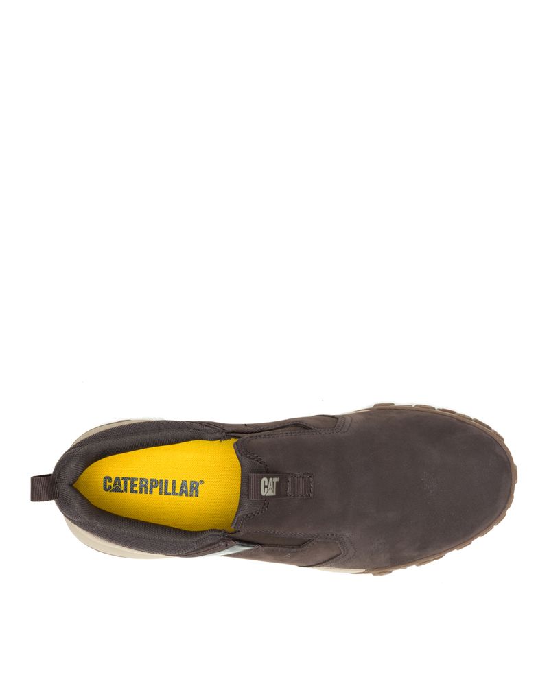 Slip-On-Cuero-Hombre-Hex-Ready-Cafe-Oscuro-Cat