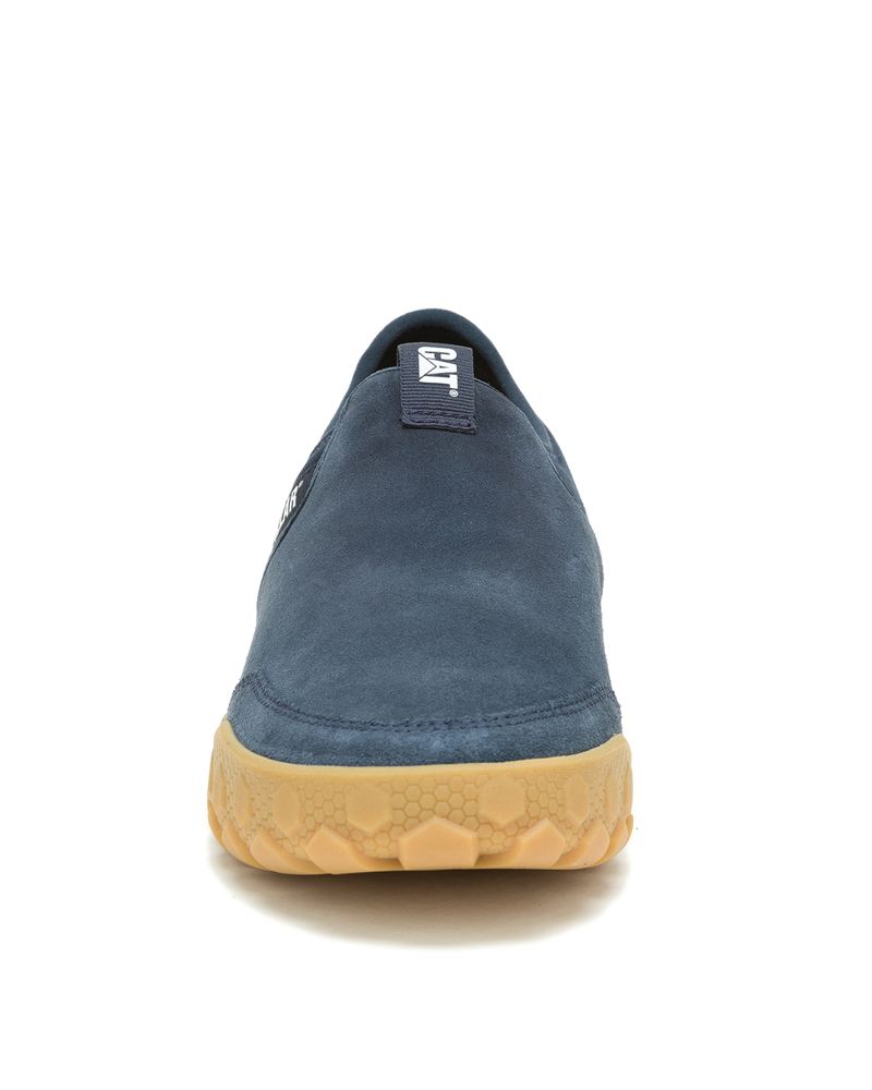 Slip-On-Gamuza-Hombre-Hex---Azul-Marino-Cat