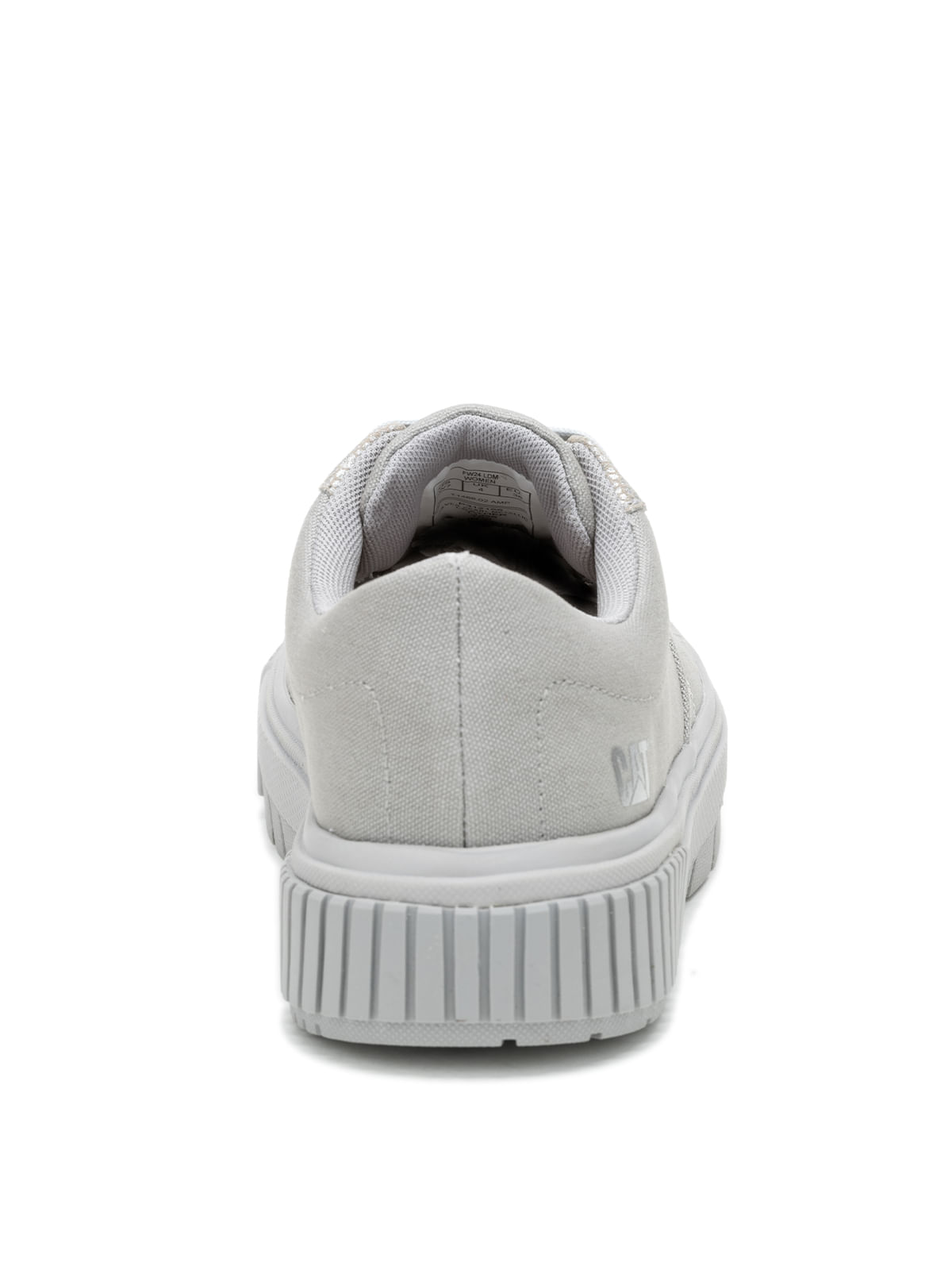 Zapatilla Casual Mujer Amp Canvas Gris Claro Cat