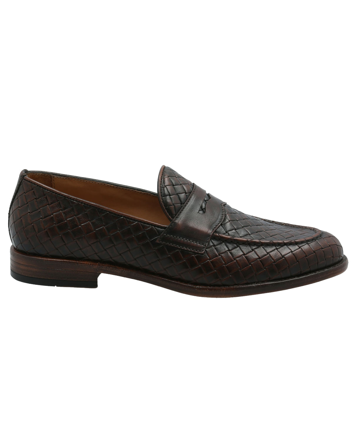 Mocasín Cuero Hombre Fanti Café Rockford