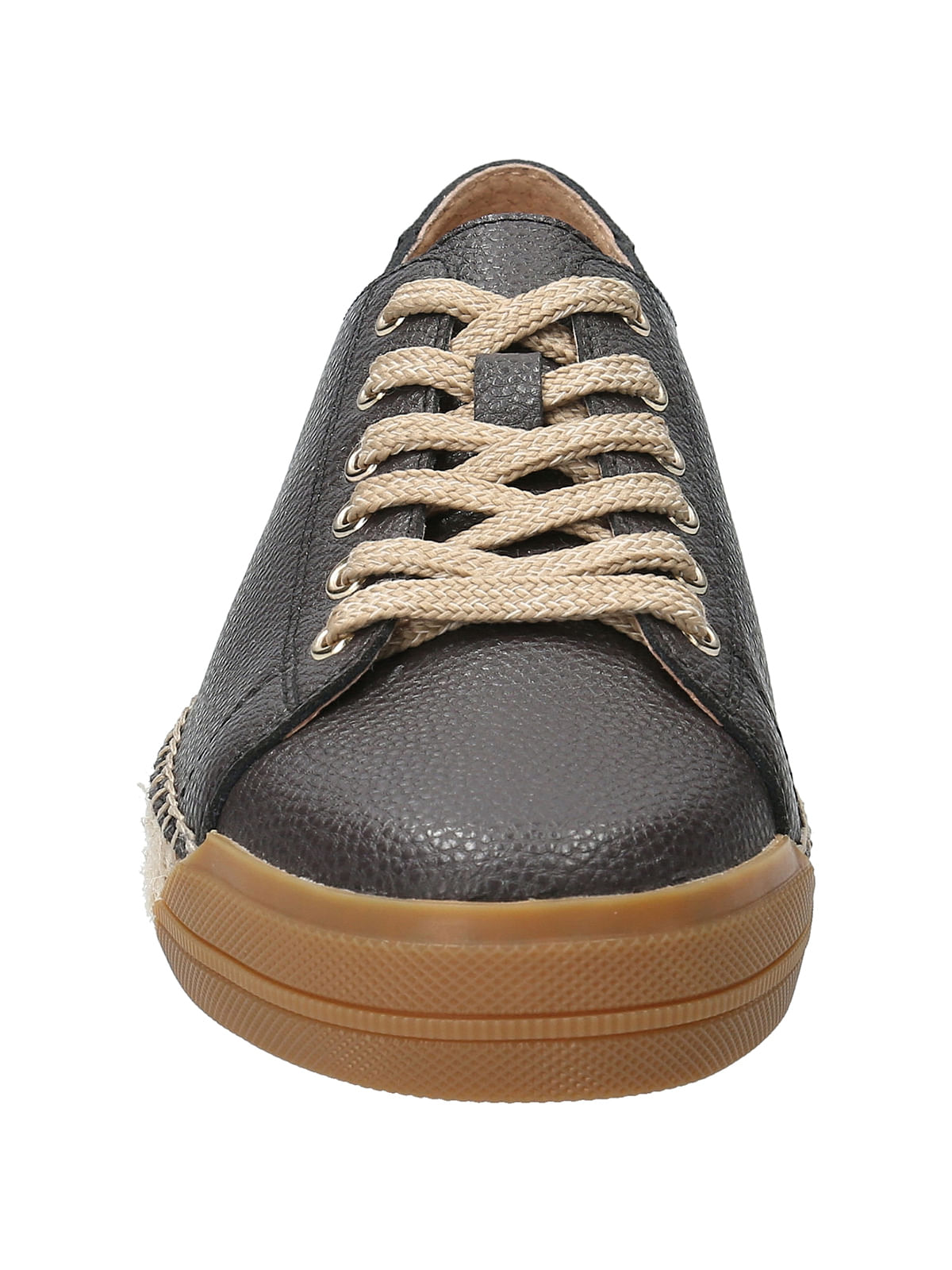Zapatilla Cuero Mujer Fontaine Gris Oscuro Rockford