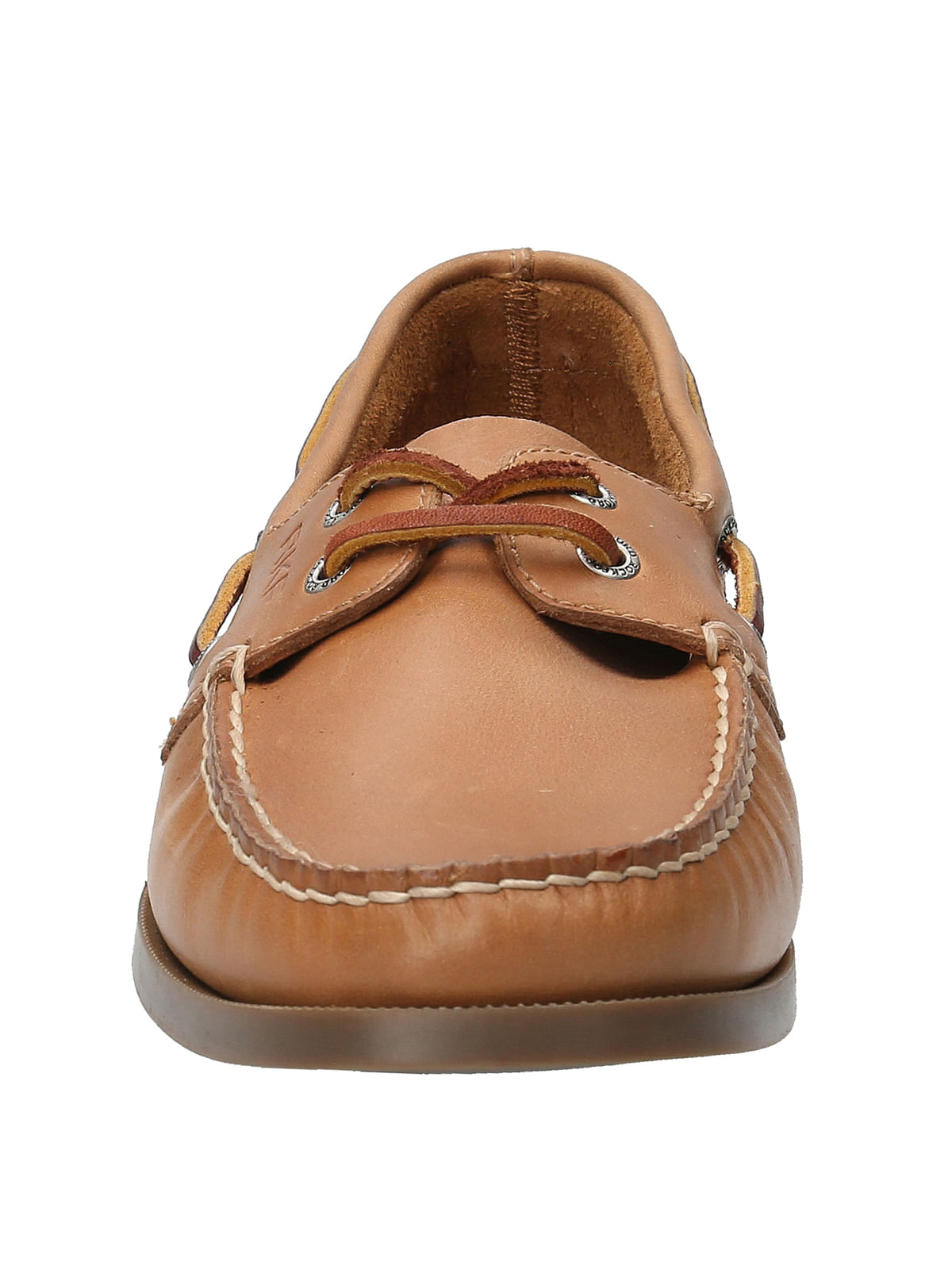 Zapato Cuero Hombre Boat Café Claro Rockford