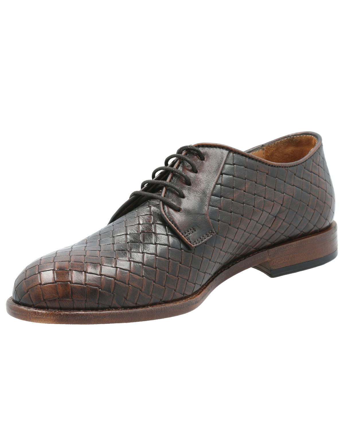 Zapato Cuero Hombre Pietro Café Rockford