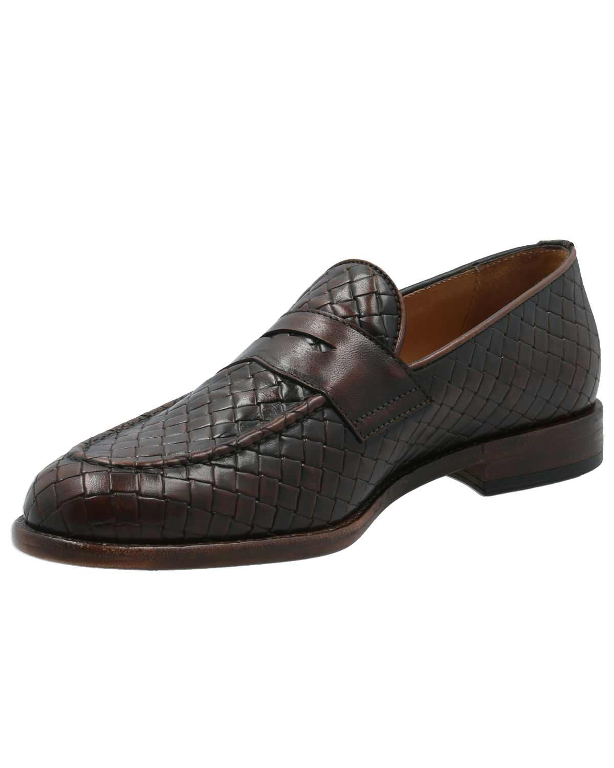 Mocasín Cuero Hombre Fanti Café Rockford