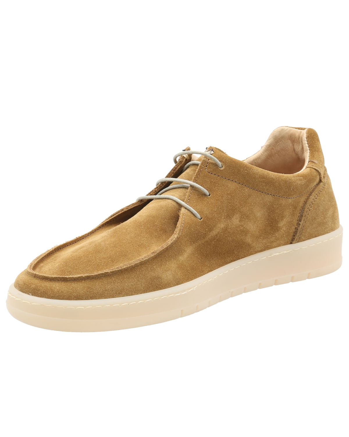 Zapato Cuero Hombre Castello Café Rockford