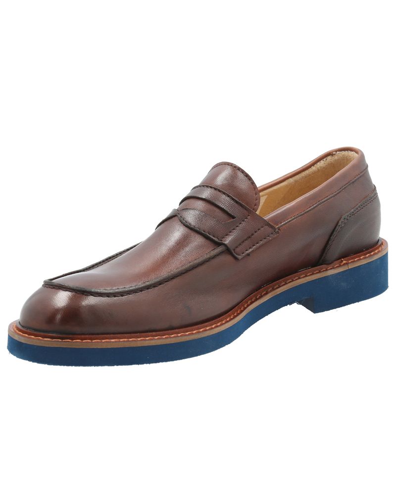 Mocasin-Cuero-Hombre-Tasso-Cafe-Rockford