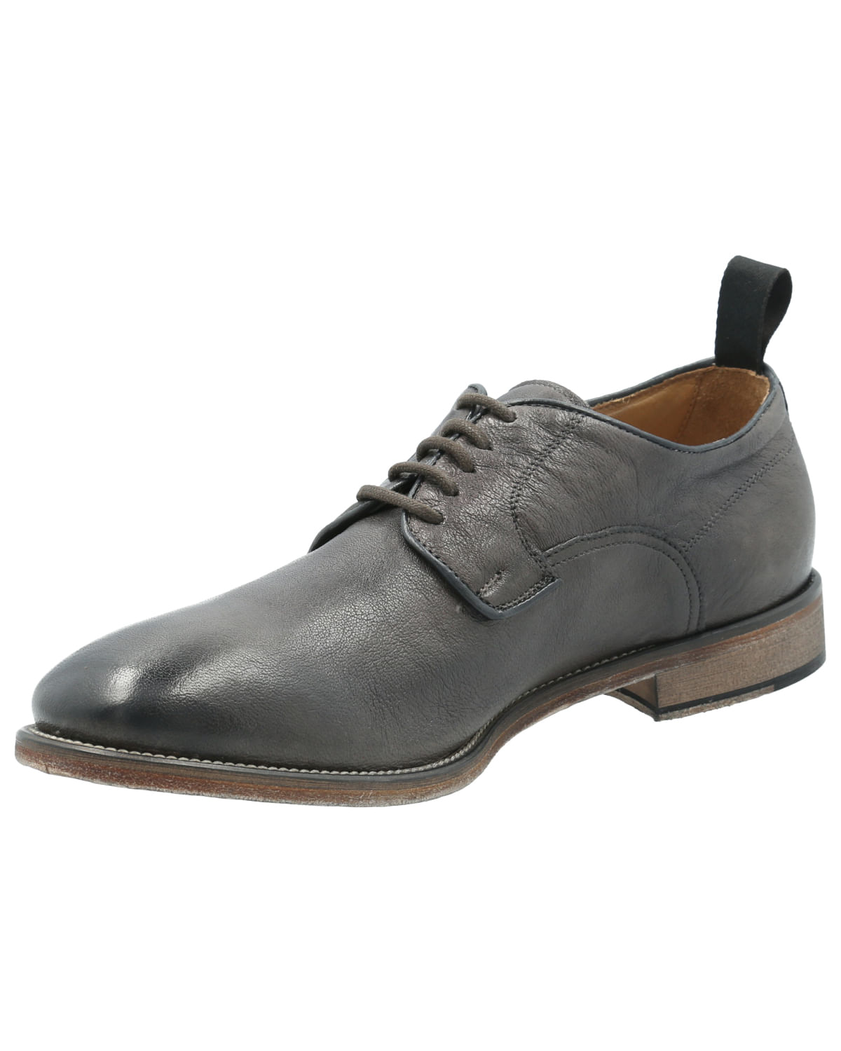 Zapato Cuero Hombre Salvatore Café Rockford