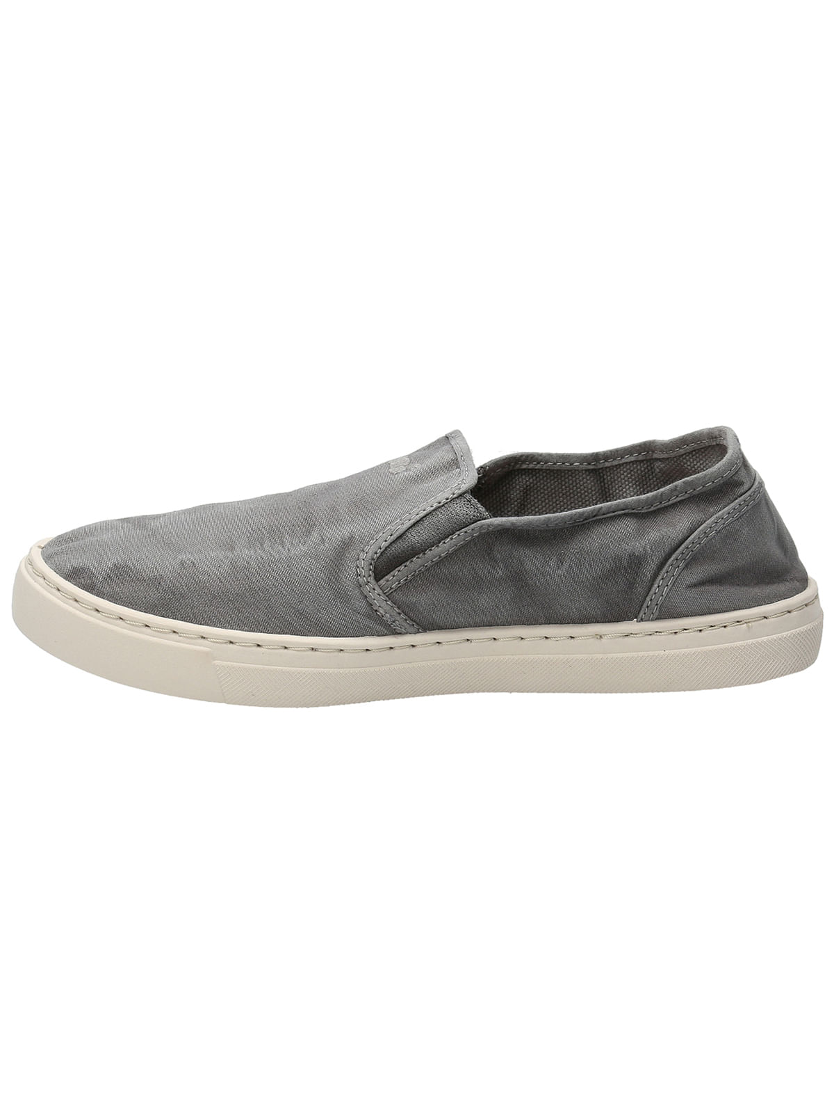 Zapatilla Algodón Orgánico Hombre Kea Gris Oscuro Rockford