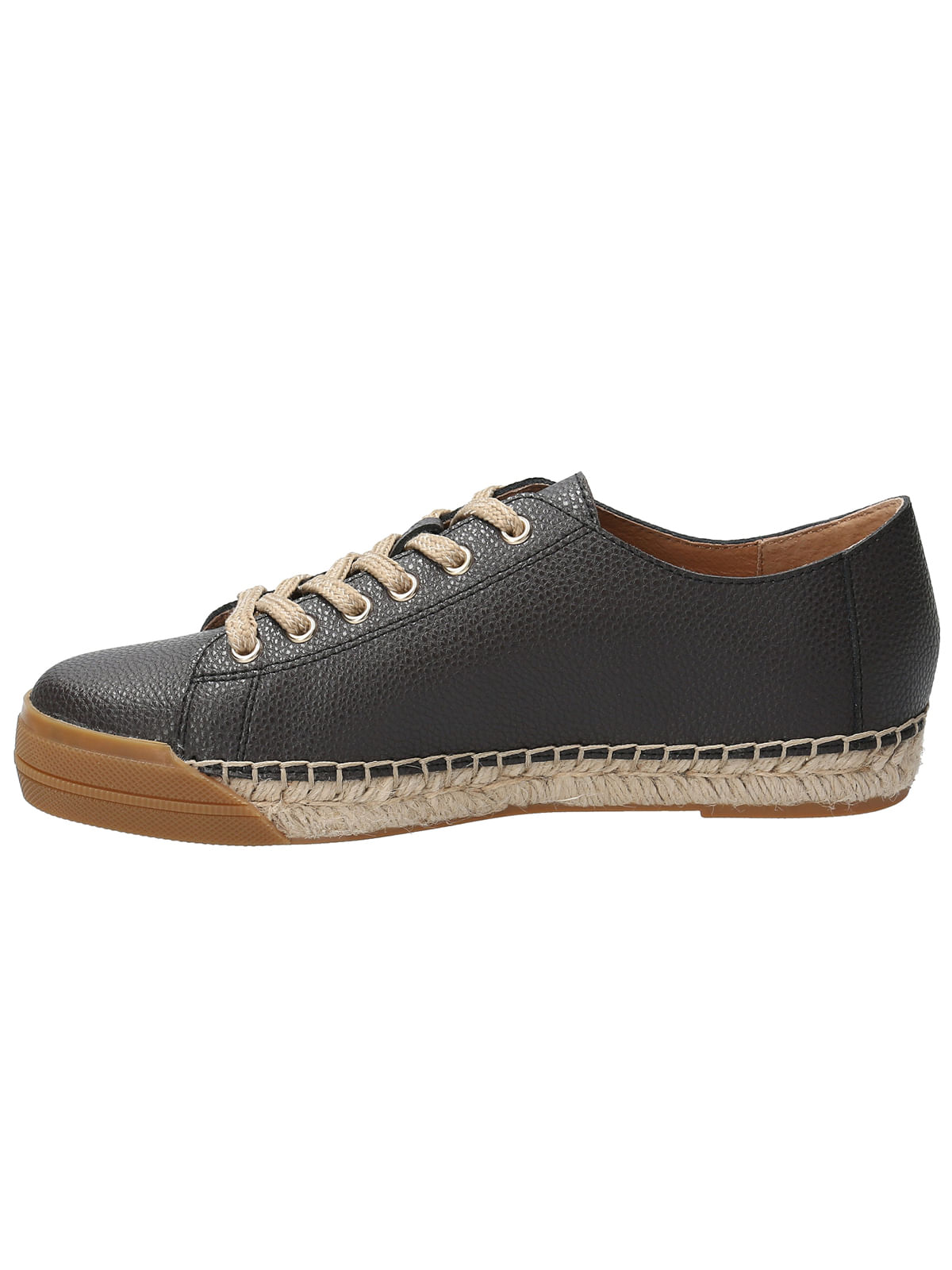 Zapatilla Cuero Mujer Fontaine Gris Oscuro Rockford