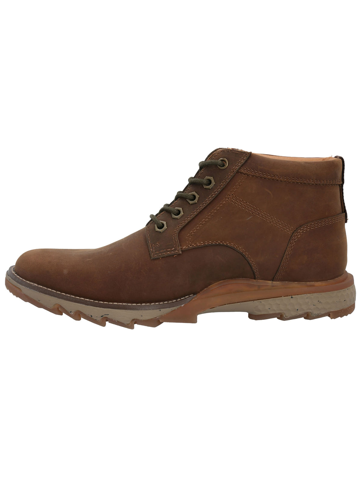 Botín Cuero Hombre Arvon Café Rockford
