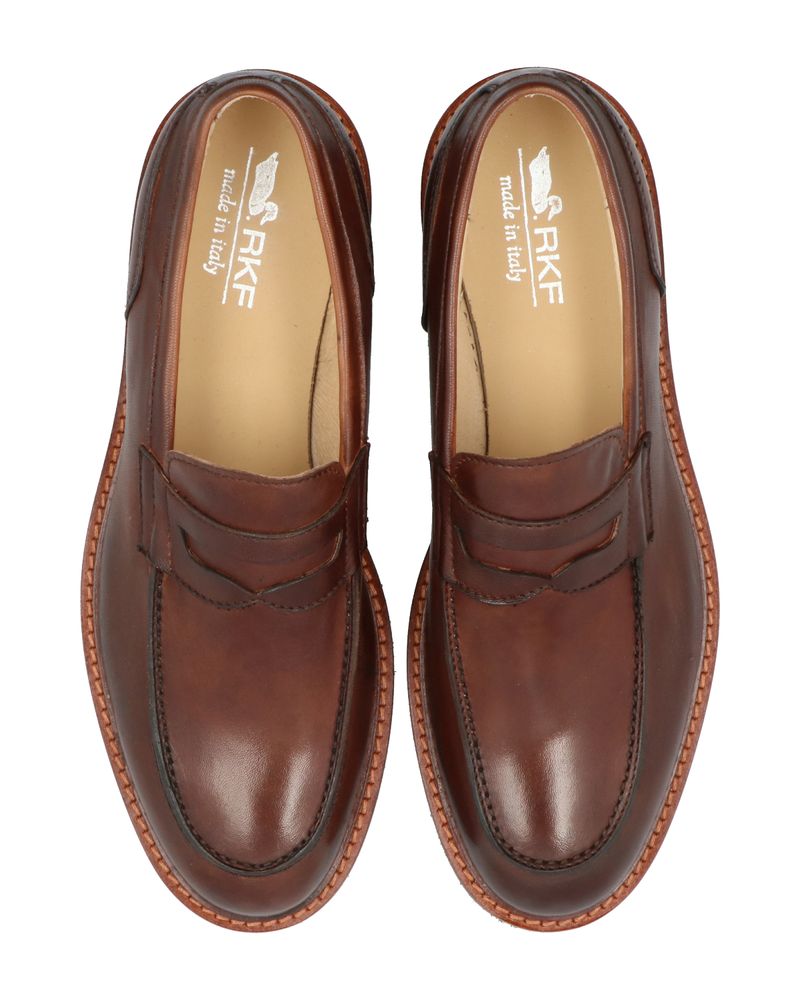 Mocasin-Cuero-Hombre-Tasso-Cafe-Rockford