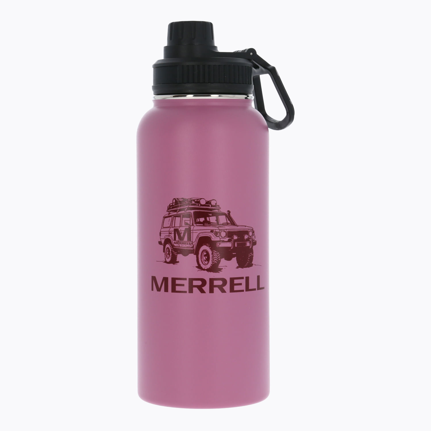 Botella Unisex Merced Stainless Acero 1L Rosado Merrell