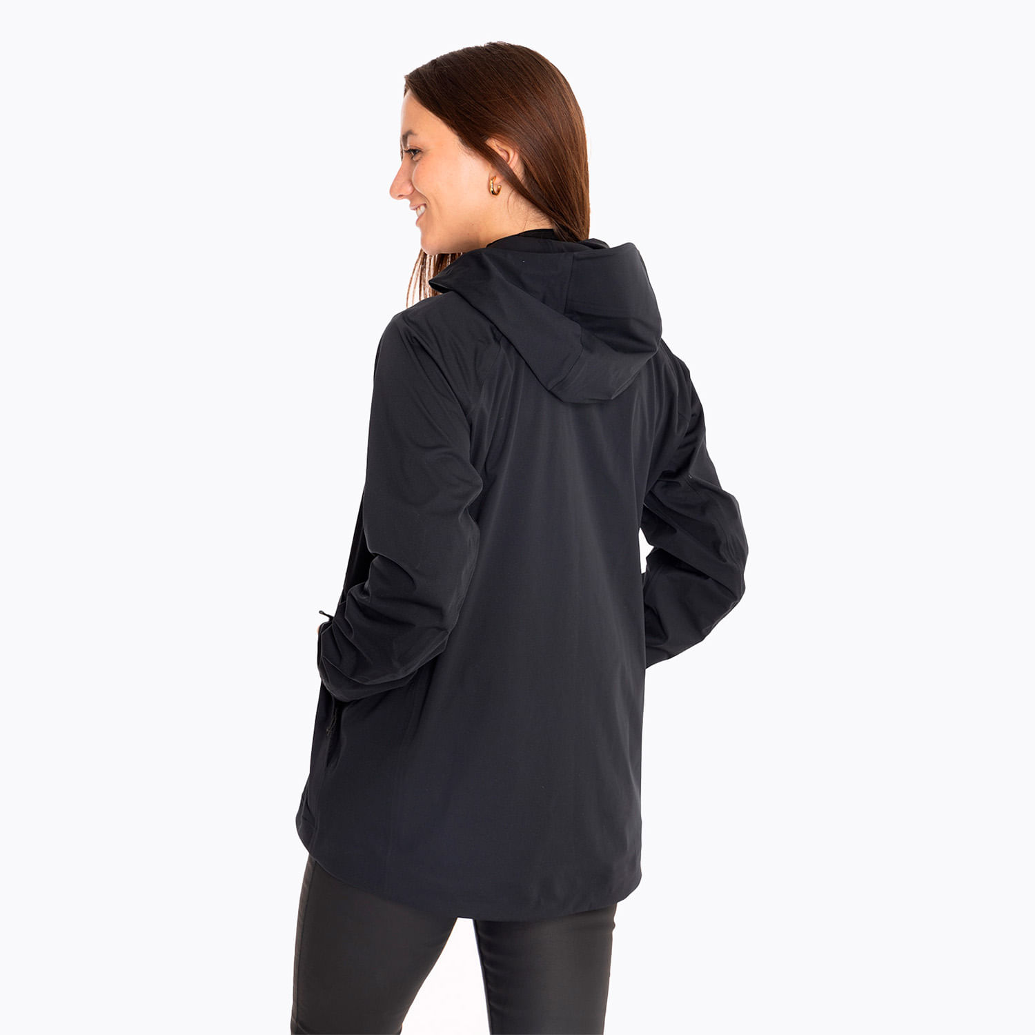 Impermeable Mujer Whisper Rain Shell Negro Merrell
