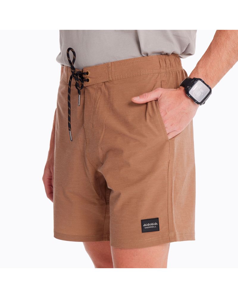 Traje-De-Baño-Hombre-Eamont-Boardshort-Mostaza-Merrell