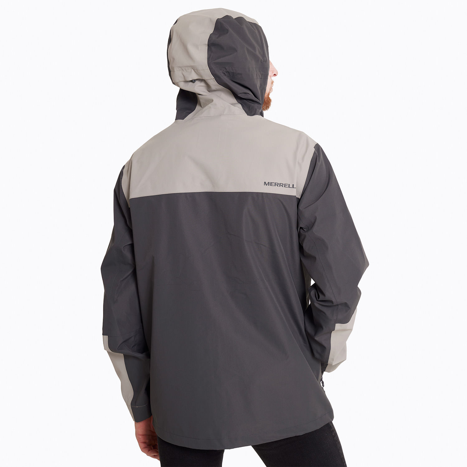 Chaqueta Hombre Mesquite Hardshell Gris Merrell