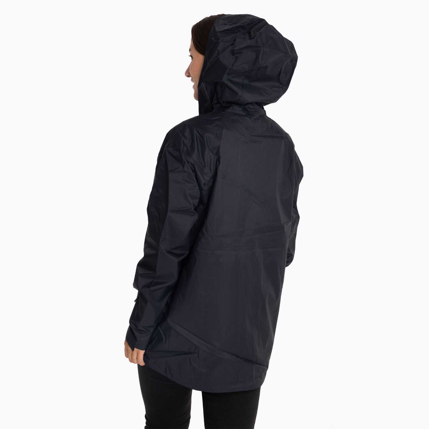 Impermeable Mujer Fallon Rain Shell Negro Merrell