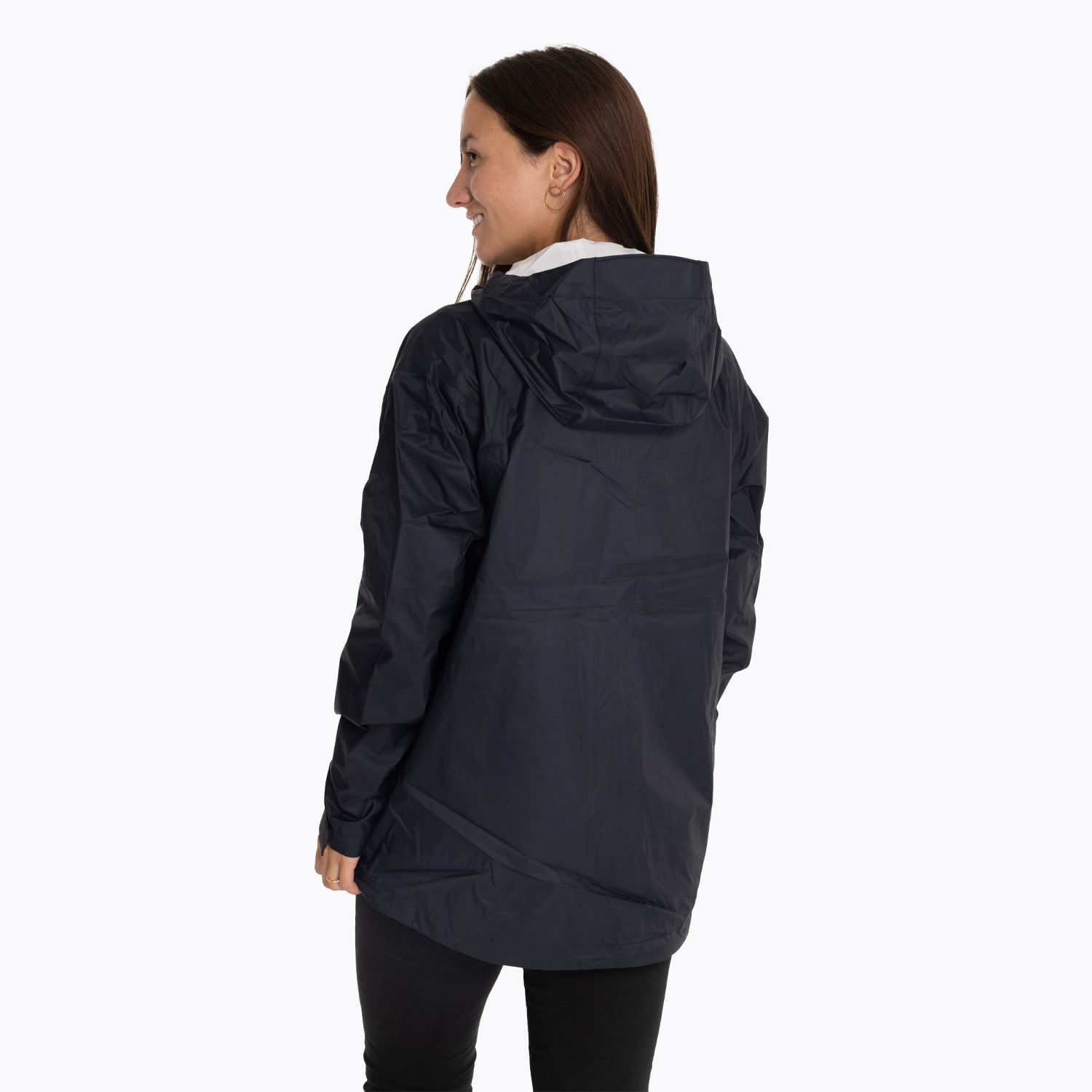 Impermeable Mujer Fallon Rain Shell Negro Merrell
