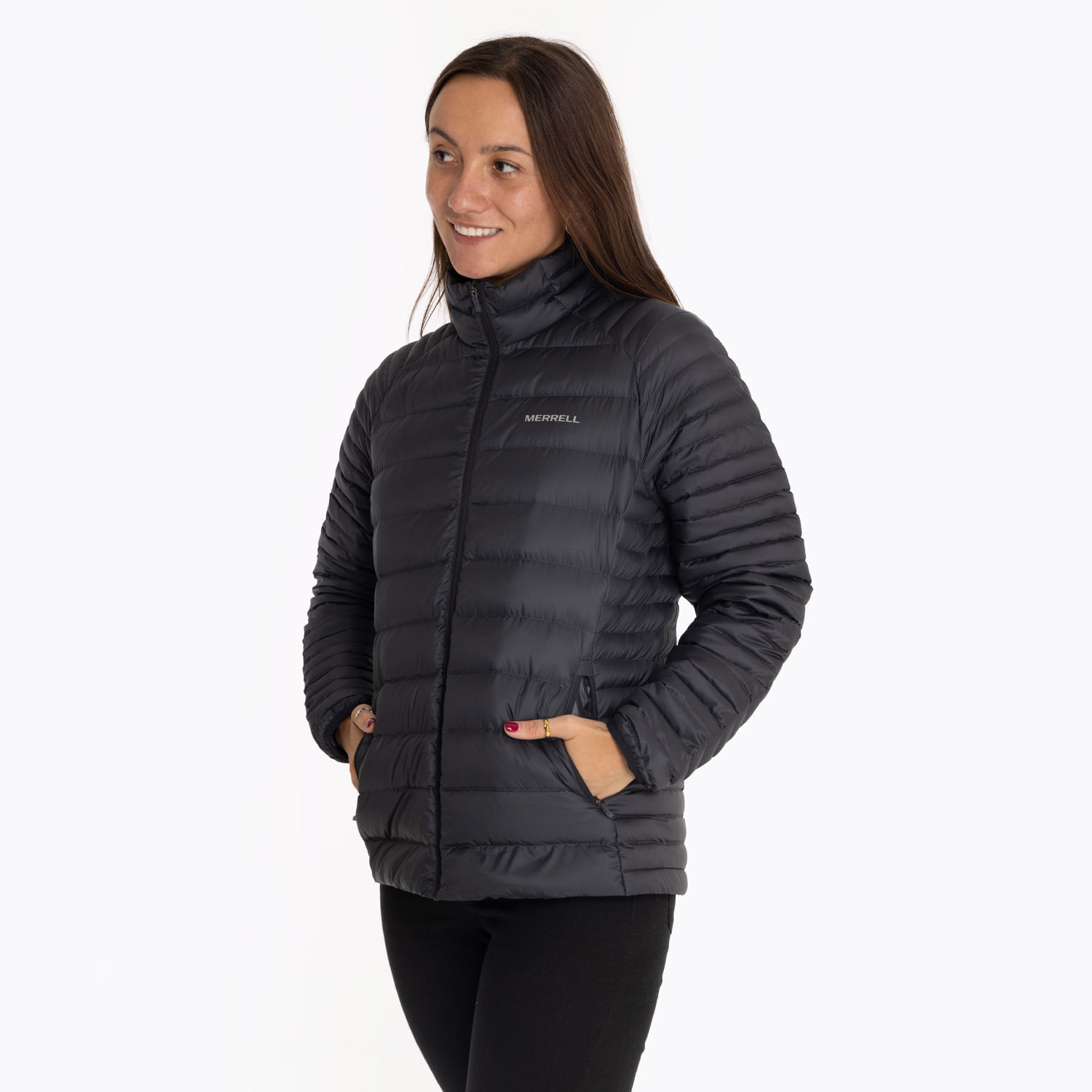 Parka Mujer Ridgevent Thermo Jacket Negro Merrell
