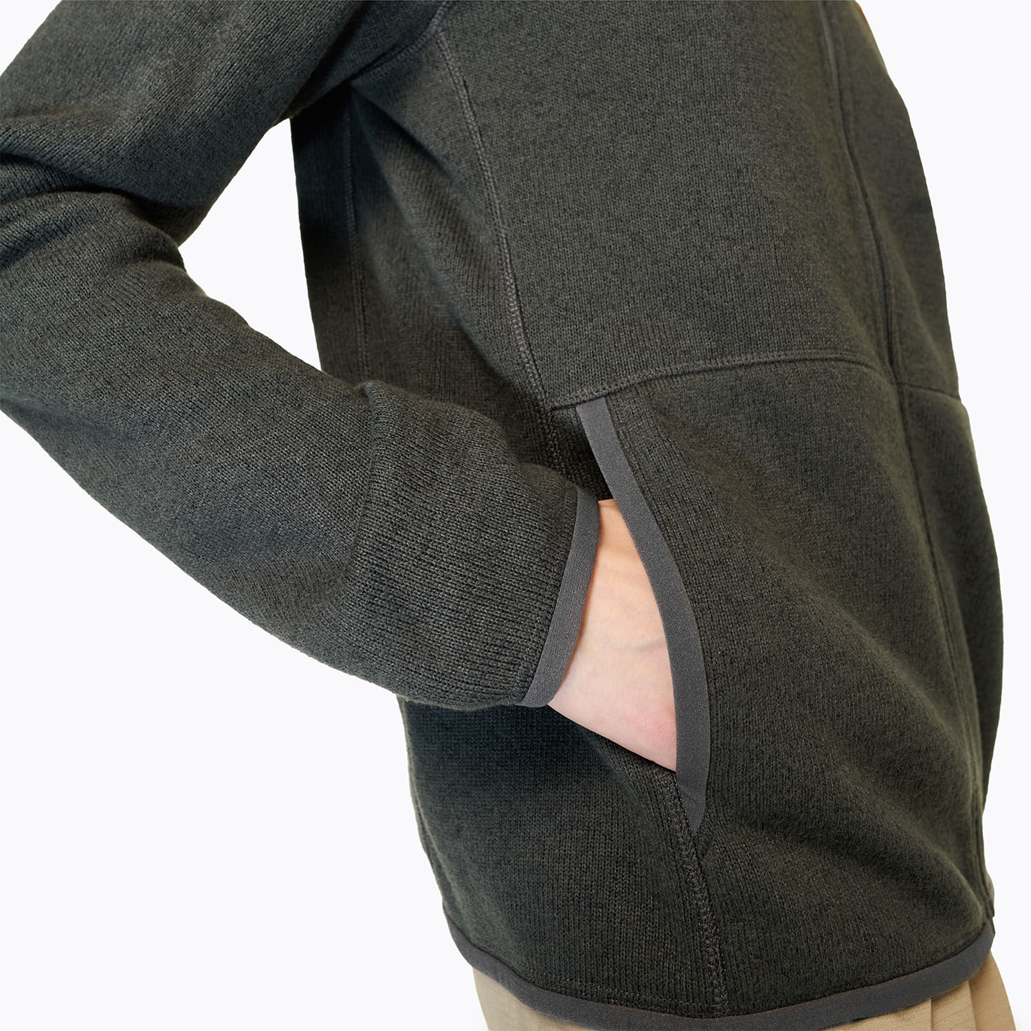 Polar Mujer Sweater Weather Full Zip Gris Merrell
