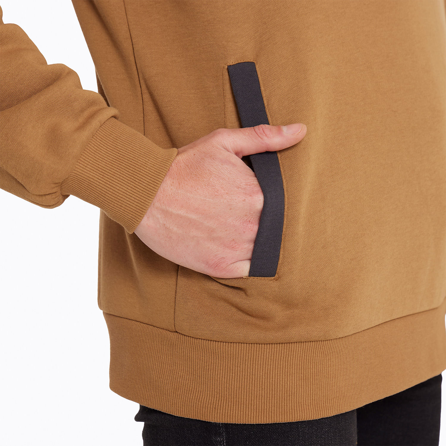 Poleron Hombre Stone Sweatshirt Mostaza Merrell