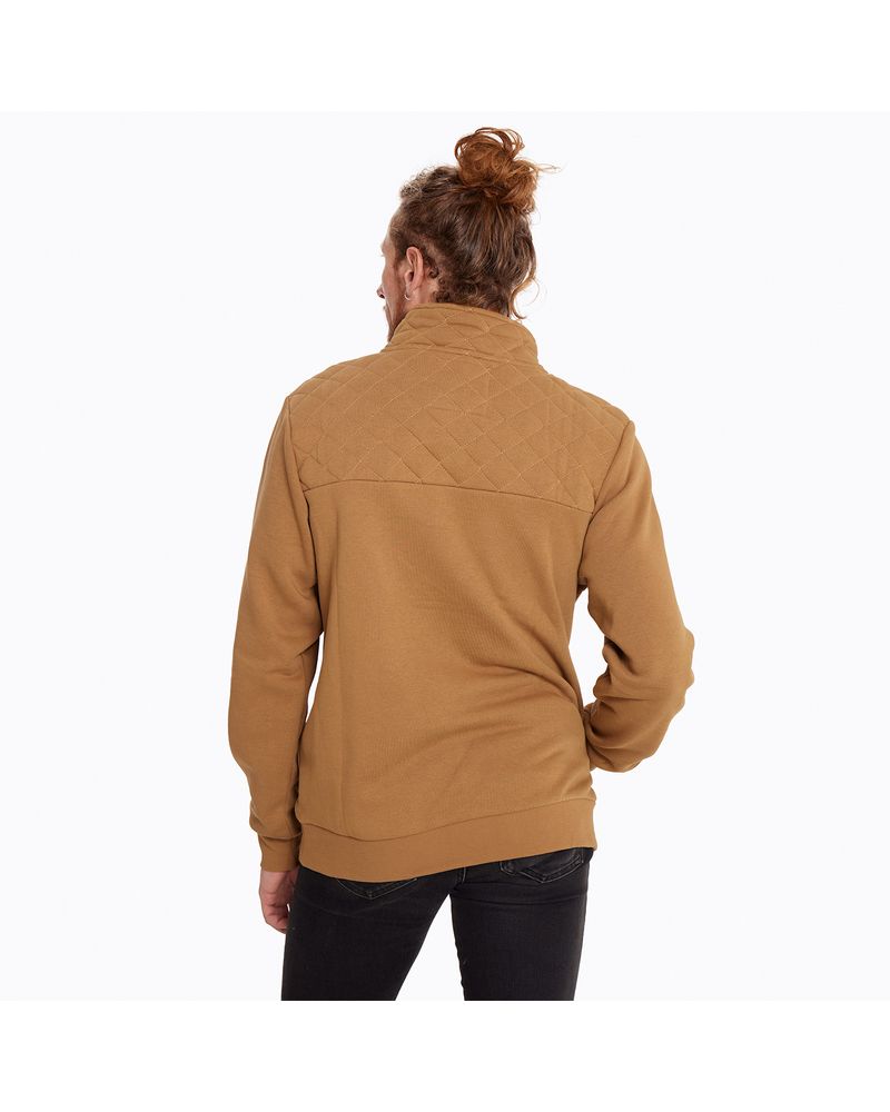 Poleron-Hombre-Stone-Sweatshirt-Mostaza-Merrell