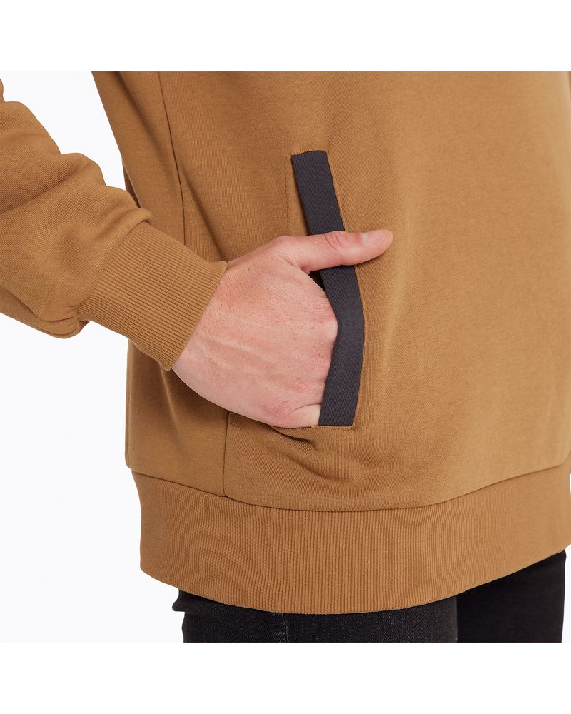 Poleron-Hombre-Stone-Sweatshirt-Mostaza-Merrell