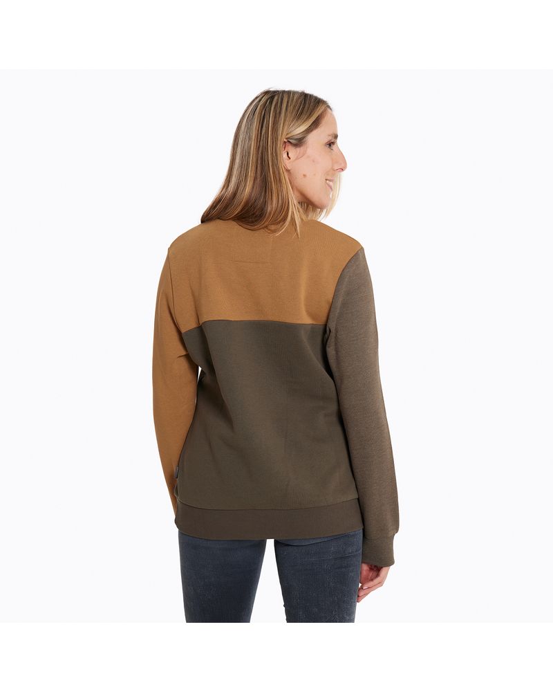 Poleron-Mujer-Smith-Sweatshirt-Mostaza-Merrell