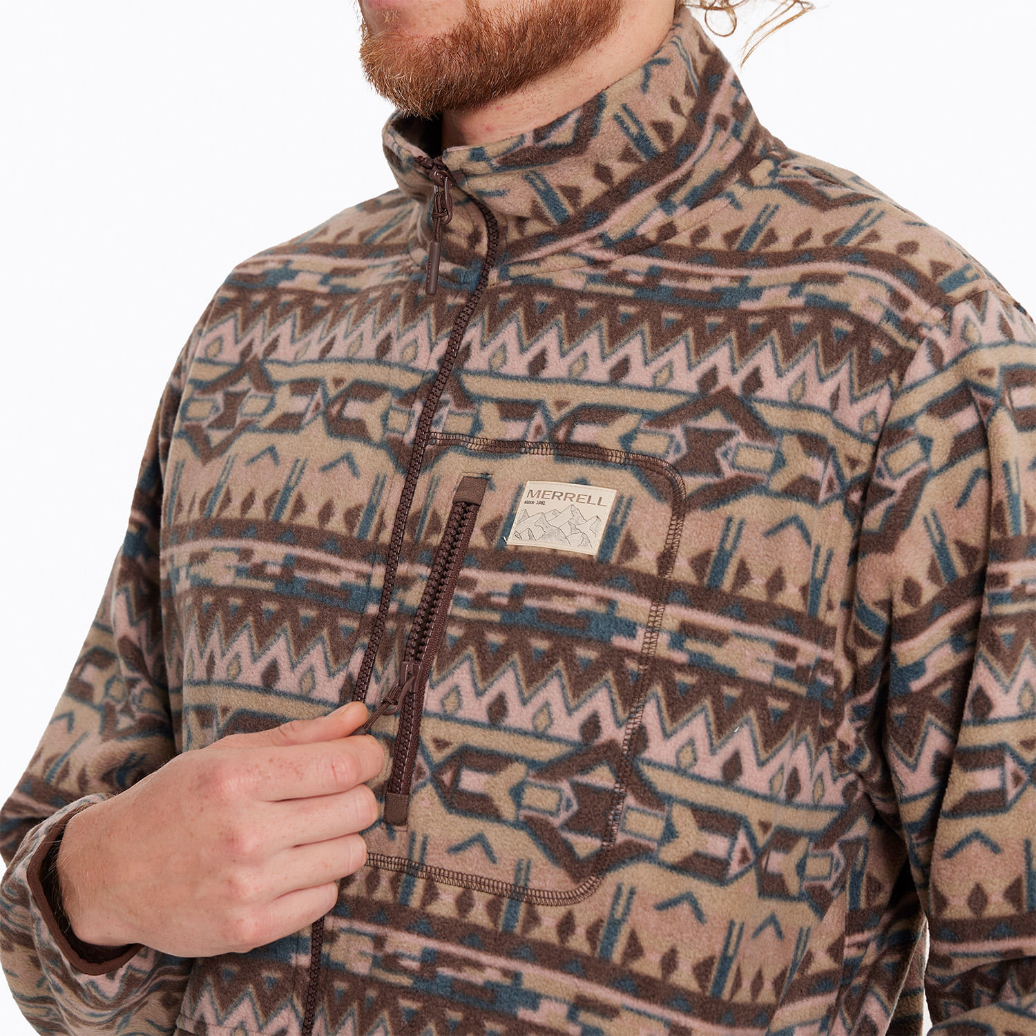 Polar Hombre Pace Micropolar Rosado Merrell