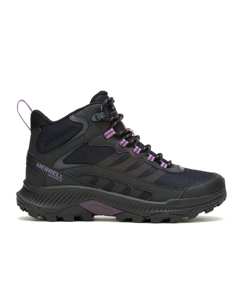Botin-Mujer-Speed-Strike-2-Mid-Waterproof-Negro-Merrell