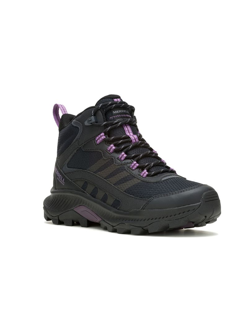 Botin-Mujer-Speed-Strike-2-Mid-Waterproof-Negro-Merrell
