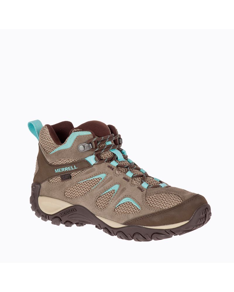 Botin-Mujer-Yokota-2-Mid-Waterproof-Cafe-Claro-Merrell