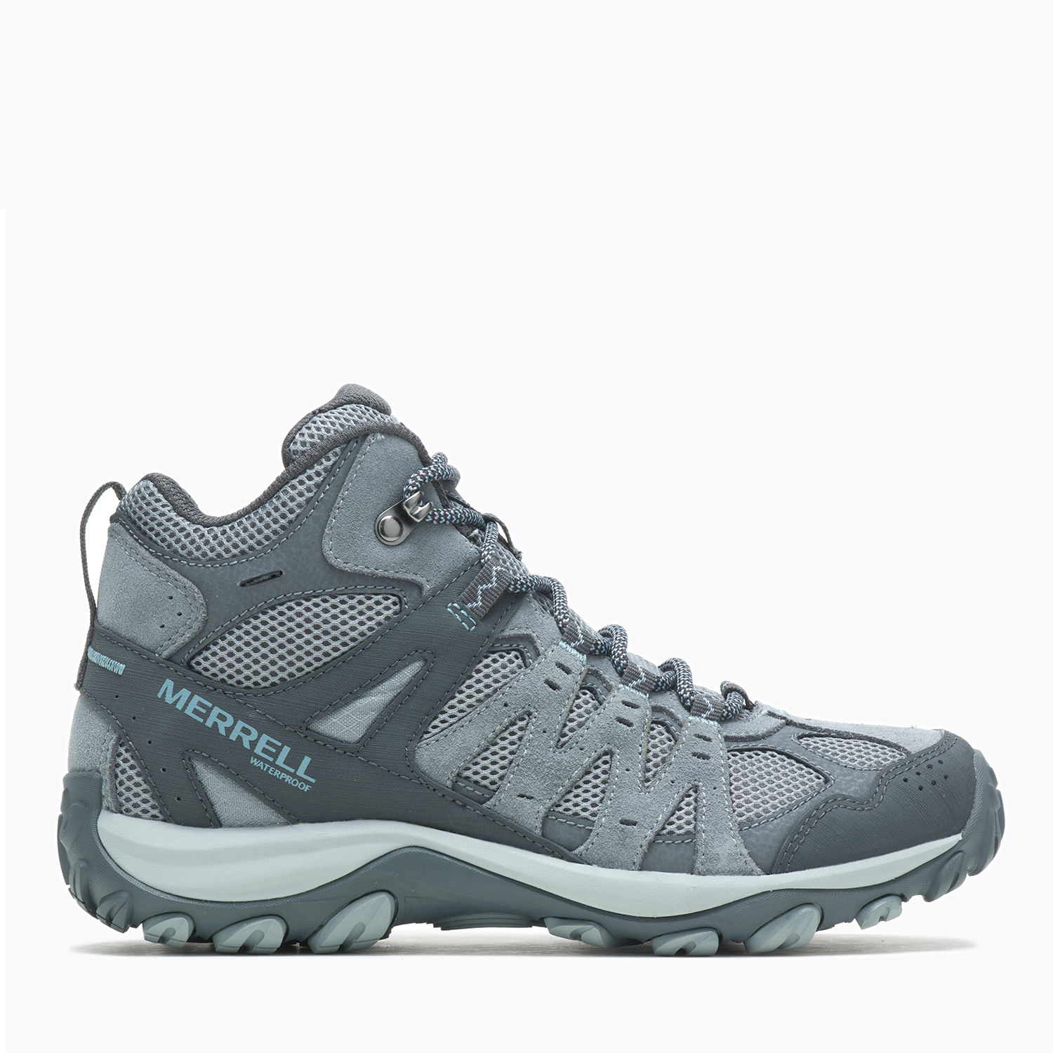 Botin Mujer Accentor 3 Mid Waterproof Celeste Merrell