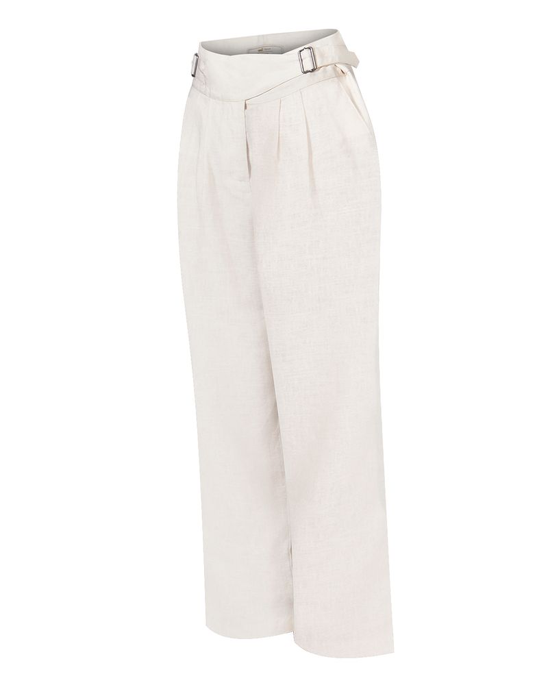 Pantalon-Lino-Organico-Mujer-Ava-Beige-Rockford