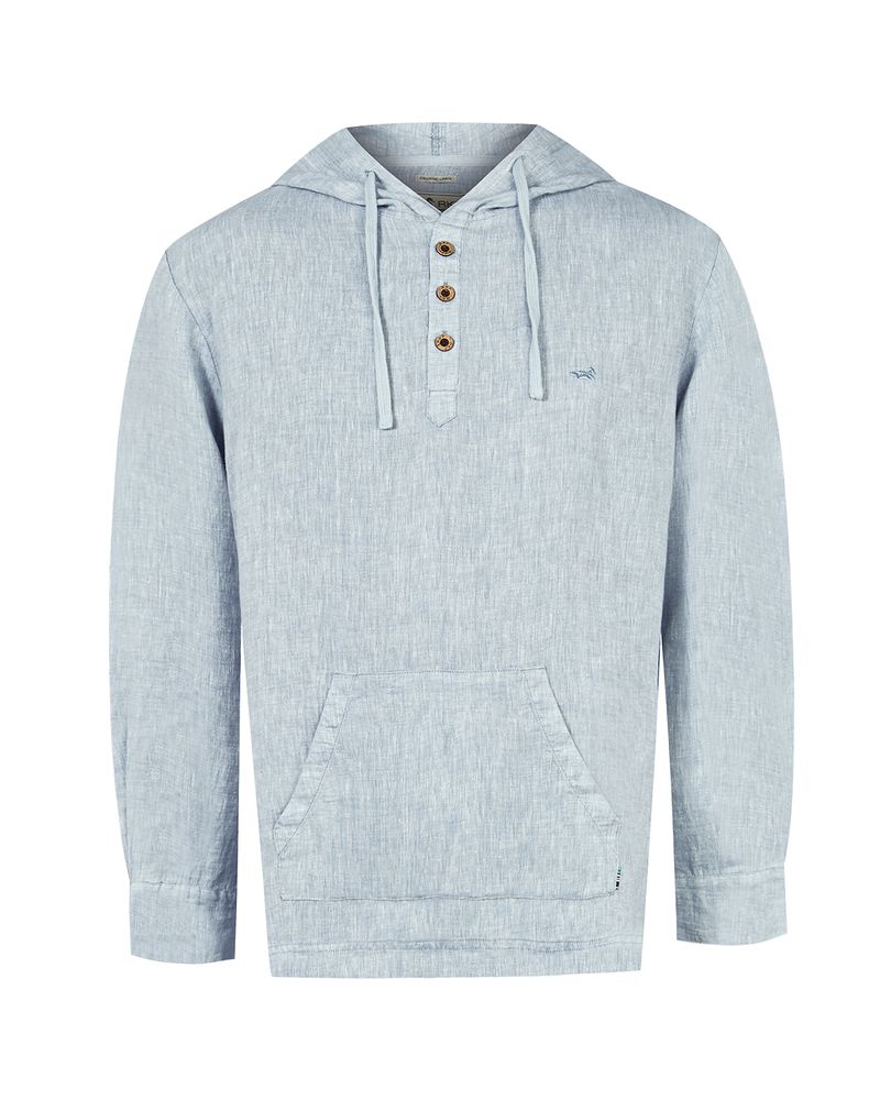Poleron-Lino-Organico-Hombre-Linen-Verde-Rockford