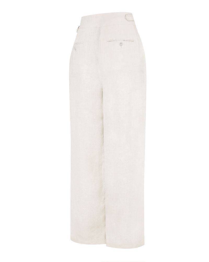 Pantalon-Lino-Organico-Mujer-Ava-Beige-Rockford