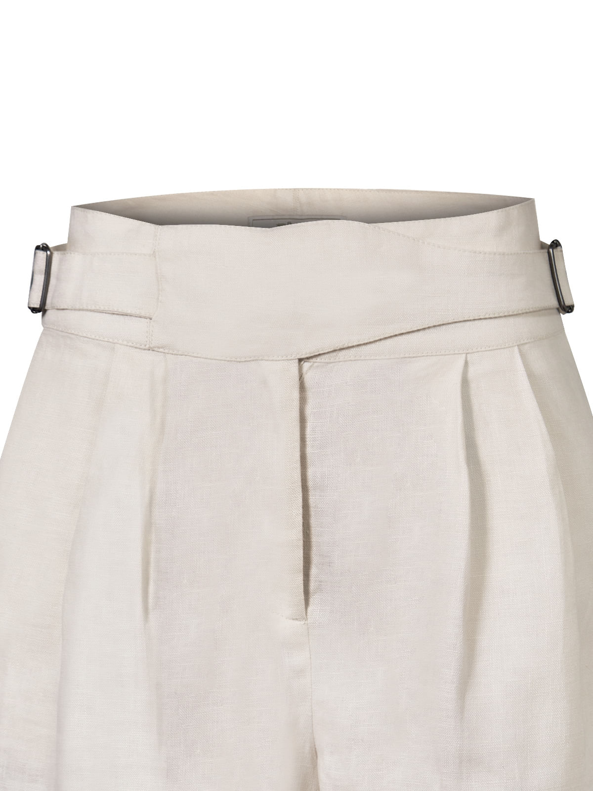 Short Lino Orgánico Mujer Anoum Beige Rockford