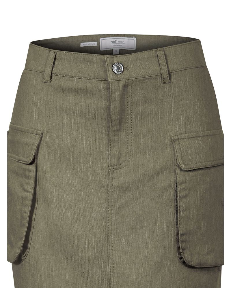 Falda-Algodon-Organico-Mujer-Sandal-Verde-Rockford