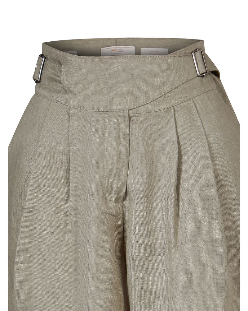 Pantalon-Lino-Organico-Mujer-Ava-Verde-Rockford