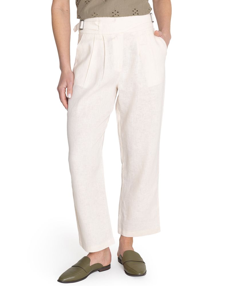 Pantalon-Lino-Organico-Mujer-Ava-Beige-Rockford