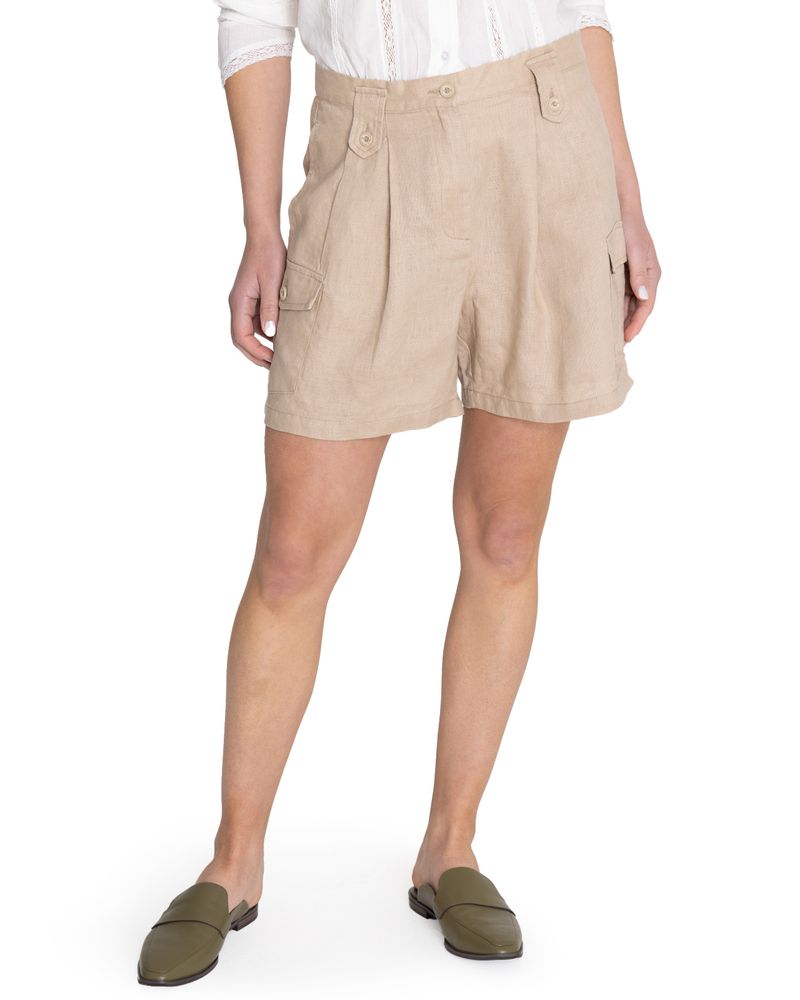 Short-Lino-Organico-Mujer-Rout-Verde-Rockford
